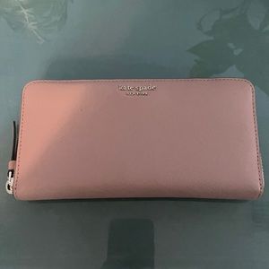 Kate Spade Zipper Wallet - Rose pink